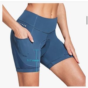 BALEAF Women's 4D gel Padded Bike Shorts